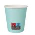 Set de pahare Algon Acvamarin Carton De unică folosință 200 ml