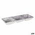 Tavă pentru gustari La Mediterránea Stonehenge 3 Compartimente 26 x 8,5 x 3,3 cm (24 Unități)