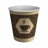 Set de pahare Algon Carton De unică folosință Cafea 20 Unități (100 Piese)