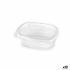 Recipient pentru conservarea alimentelor Algon Reutilizabil 250 ml Transparent Oval 14 x 11 x 4,5 cm (12 Unități)