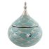 Vas Chinezesc DKD Home Decor Alb Auriu* Porțelan Oriental Cromat 18 x 18 x 22 cm