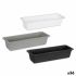 Organizator pentru tacâmuri Kinvara CN18819 Alb Negru Cauciuc polipropilenă 8,5 x 5 x 24 cm (36 Unități)