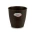 Ghiveci Stefanplast Plastic Ciocolată 19 x 17,5 x 19 cm (12 Unități)