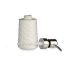 Dozator de Săpun Berilo J912-A-BLANCO Alb Argintiu Ceramică 150 ml (6 Unități)