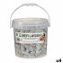Pietre decorative Ibergarden 3KG-GRIS CLARO Gri deschis 3 Kg (4 Unități)
