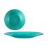 Platou Plat Vivalto 323921P Turquoise Sticlă 21 x 2 x 21 cm (6 Unități)