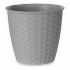 Ghiveci Stefanplast Gri Plastic 14 x 13 x 14 cm (12 Unități)