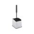 Perie pentru toaletă Berilo D023-1 Argintiu Plastic 12,3 x 36,5 x 14,5 cm (12 Unități)
