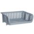 Coș de legume Kinvara Q-SHELF-2 Gri polipropilenă 30 x 13,5 x 38,7 cm (24 Unități)