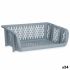 Coș de legume Kinvara Q-SHELF-2 Gri polipropilenă 30 x 13,5 x 38,7 cm (24 Unități)