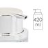 Dozator de Săpun Berilo 3236-2 Gri Plastic 450 ml (32 Unități)