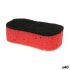 Burete de sârmă Negru Roșu Spumă Fibre abrazive 7,3 x 4 x 12,3 cm (40 Unități)