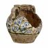 Figurină decorativă de grădină Ibergarden ZD19022 Polirășină Vază 28,5 x 28 x 28,5 cm (2 Unități)