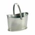 Ghiveci Ibergarden E51465-B Argintiu Zinc Coș 21 x 19,5 x 35,5 cm (12 Unități)