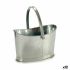 Ghiveci Ibergarden E51465-B Argintiu Zinc Coș 21 x 19,5 x 35,5 cm (12 Unități)