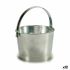 Ghiveci Ibergarden NAVI-AR-280 Argintiu Zinc Cub 25 x 30 x 26,5 cm (12 Unități)