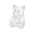 Piggy Bank pentru vopsit Pincello 19282 Ceramică Porc 9 x 11,8 x 8,5 cm (12 Unități)