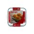 Tavă pentru Cuptor Pasabahce Borcam 1,9 L 22 x 6 x 25,5 cm Cu mânere (6 Unități)