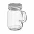 Carafă Vivalto 01-0906 Argintiu 120 ml Cu mâner (48 Unități)