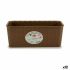 Ghiveci grădină Stefanplast Maro PVC 13 x 11 x 28,5 cm (12 Unități)