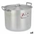 Oală cu capac Argintiu Aluminiu 35,5 x 24 x 28 cm (4 Unități)