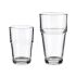 Set de pahare Vivalto S12176/BHA Transparent Sticlă 260 ml 370 ml (4 Unități)