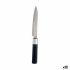 Cuțit de bucătărie Kinvara KT11-5603-05 Negru Argintiu Oțel inoxidabil Plastic 3 x 23,5 x 2 cm (12 Unități)