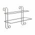 Suport pentru Prosoape Suspendat Argintiu Metal 14 x 20 x 39 cm (6 Unități)