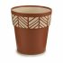 Ghiveci cu auto-udare Stefanplast Orfeo Teracotă Plastic 19 x 19 x 19 cm (12 Unități)