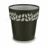 Ghiveci cu auto-udare Stefanplast Cloe Antracit Plastic 19 x 19 x 19 cm (12 Unități)