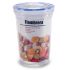 Cutie pentru prânz ermetică Cilindru Transparent Plastic 1,2 L 13 x 17 x 13 cm (18 Unități)