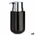 Dozator de Săpun Berilo J1017-A-NEGRO Negru Argintiu Metal Ceramică 350 ml 7 x 14,5 x 8,5 cm (6 Unități)