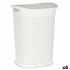 Coș pentru rufe Kipit 4790-3 Alb Plastic 60 L 43,5 x 57,5 x 34 cm (6 Unități)