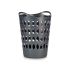 Coș pentru rufe Antracit Plastic 50 L 44 x 56 x 41 cm (12 Unități)