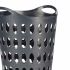 Coș pentru rufe Antracit Plastic 50 L 44 x 56 x 41 cm (12 Unități)