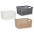 Coș Multifuncțional Kipit 4710 Plastic 2,5 L 24,5 x 10,4 x 18,5 cm (18 Unități)