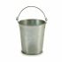 Ghiveci Cub Argintiu Zinc 15,5 x 11 x 11 cm (72 Unități)