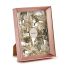 Ramă Foto 15 x 3,3 x 20 cm Roz Cupru Plastic Sticlă (6 Unități)