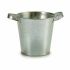 Ghiveci Ibergarden A60354-B Argintiu Zinc Cub 20 x 14 x 16,2 cm (24 Unități)