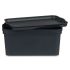 Cutie de depozitare cu capac Kipit TP594-1 Antracit Plastic 7,5 L 21 x 14,2 x 32 cm (12 Unități)