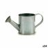 Ghiveci Ibergarden I00111-B Argintiu Zinc Stropitoare 24,5 x 11 x 11 cm (24 Unități)