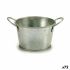 Ghiveci Ibergarden F60325-B Argintiu Zinc Cub 17,8 x 8 x 12,3 cm (72 Unități)