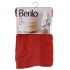 Prosop de baie Berilo 89666 Țiglă 80 % bumbac 20 % Poliester 70 x 130 cm (3 Unități)