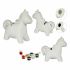Piggy Bank pentru vopsit Pincello 87766 Ceramică Unicorn 6,4 x 13 x 14 cm (12 Unități)