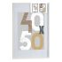 Ramă Foto 52,5 x 2,5 x 72,5 cm Alb Plastic Lemn MDF (6 Unități)