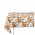 Față de Masă Kinvara ANCARA-21520-ORO Auriu* Pânză subțire 140 x 180 cm Rezistent la pete Frunze (10 Unități)