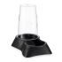 Castron de hrană pentru animale de companie Dozator Negru polipropilenă 3,5 L 21,5 x 32,5 x 32,5 cm (4 Unități)