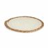 Suport Protecție pentru Masă Natural Alb 30 x 1 x 30 cm (48 Unități)