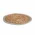 Suport Protecție pentru Masă Natural Gri 35 x 1 x 35 cm (48 Unități)