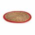 Suport Protecție pentru Masă Natural Roșu 35 x 1 x 35 cm (48 Unități)